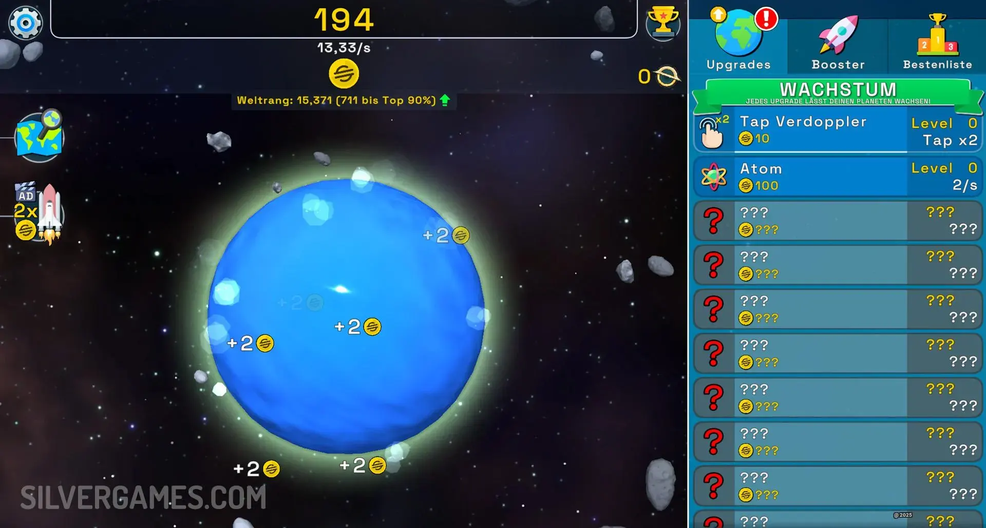 Planet Clicker Idle - Click Your Way Through the Cosmos!